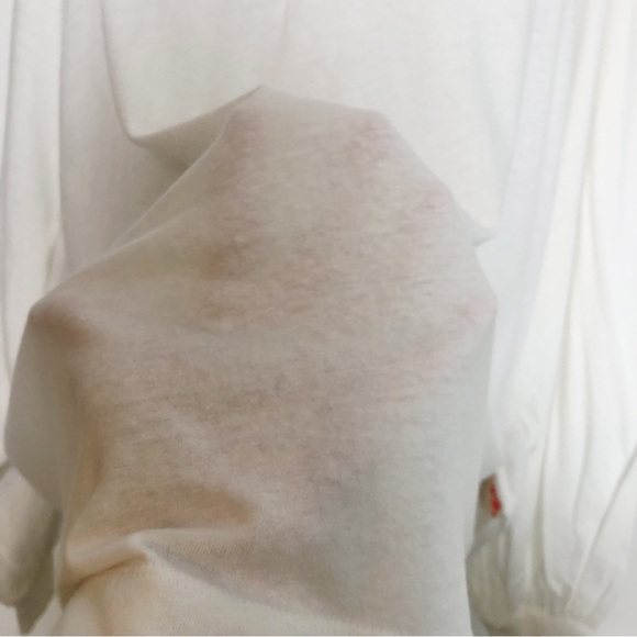 NWT FREE PEOPLE She’s Everything LS Solid in White Size Medium - Picture 7 of 14